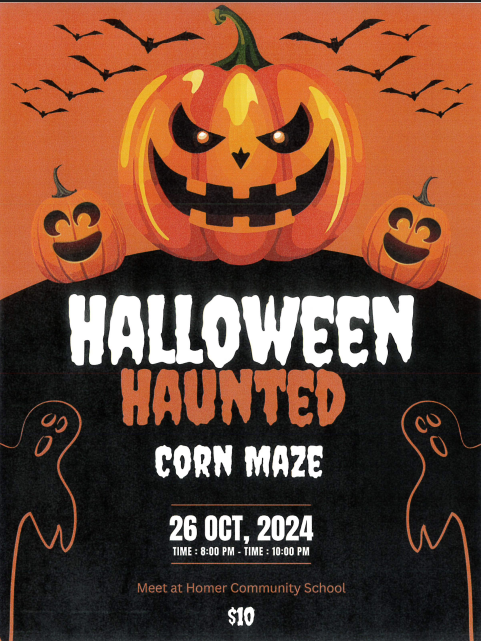 Homer's Haunted Corn Maze for the older kids